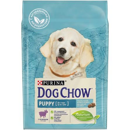 Сухой корм Dog Chow® для щенков, с ягненком, Пакет – интернет-магазин Ле’Муррр